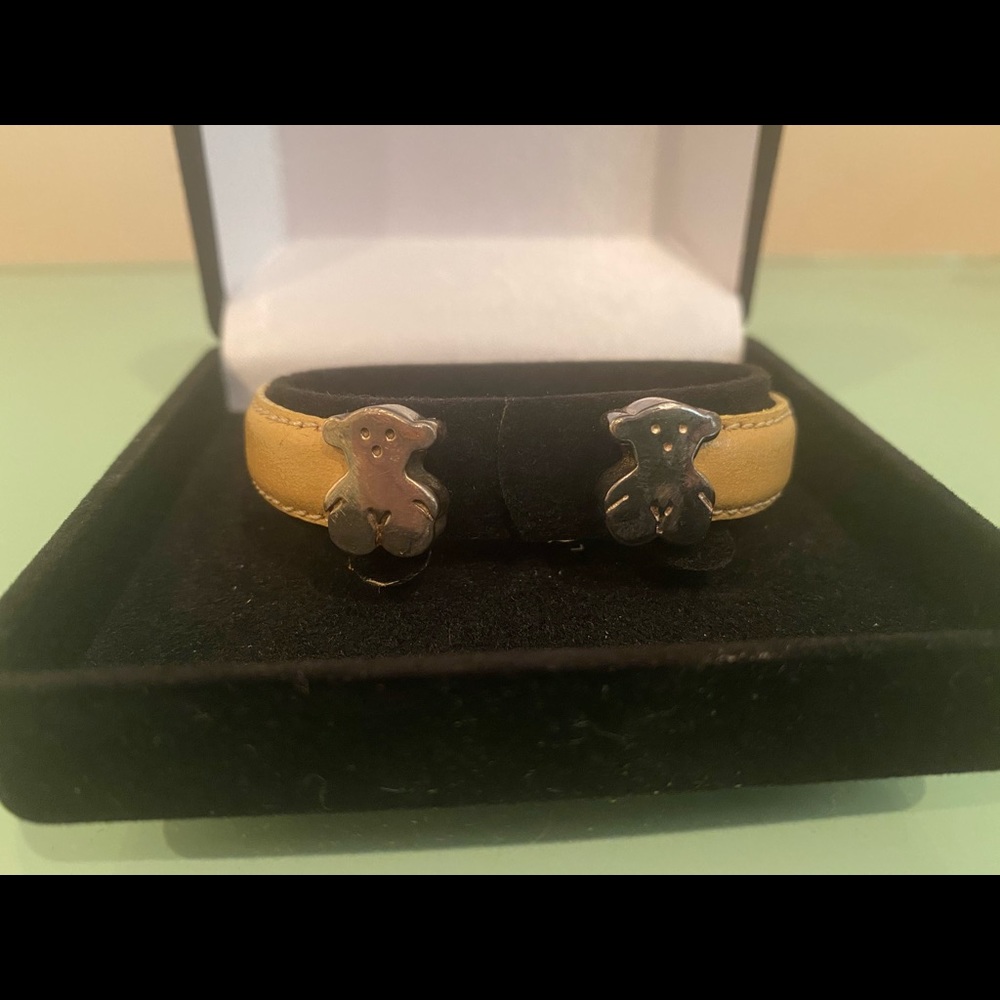 Tous leather bracelet